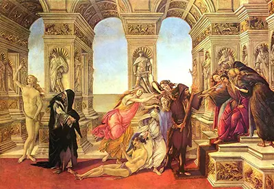 Calumny of Apelles Sandro Botticelli